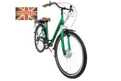 Cyclotricity Jade Step Through Dutch Style Electric Bike, 6 Speed, 700c - Green 2 Thumbnail