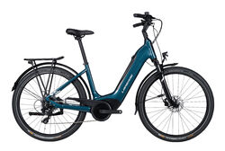 Lapierre e-Urban 4.4 Step Through Hybrid Electric Bike 2022, Bosch 400Wh - Metallic Sea Green Thumbnail