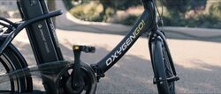 Oxygen GO! Unisex Electric Folding Bike 10.4Ah - 7 Speed, 20