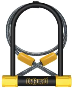 OnGuard Bulldog DT LK8012 Bike U-Lock Shackle Plus Cable