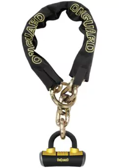 Onguard Mastiff 10 mm Loop Chain Padlock Bike Lock 8019
