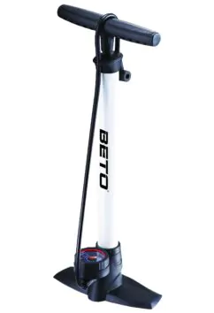 Beto Steel Track Pump with Gauge