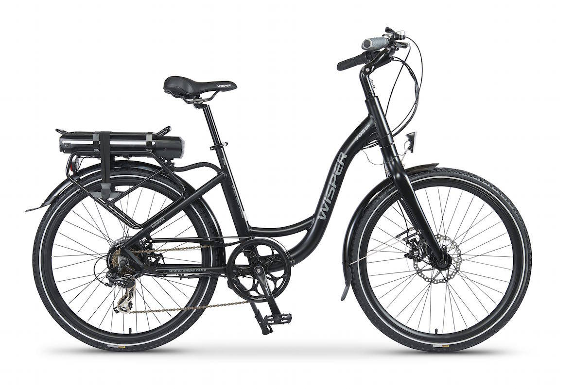Wisper 705se Stealth 26" Wheel Electric Bike - Black