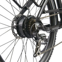 Wisper 705se Stealth 26" Wheel Electric Bike - Black - Image 4