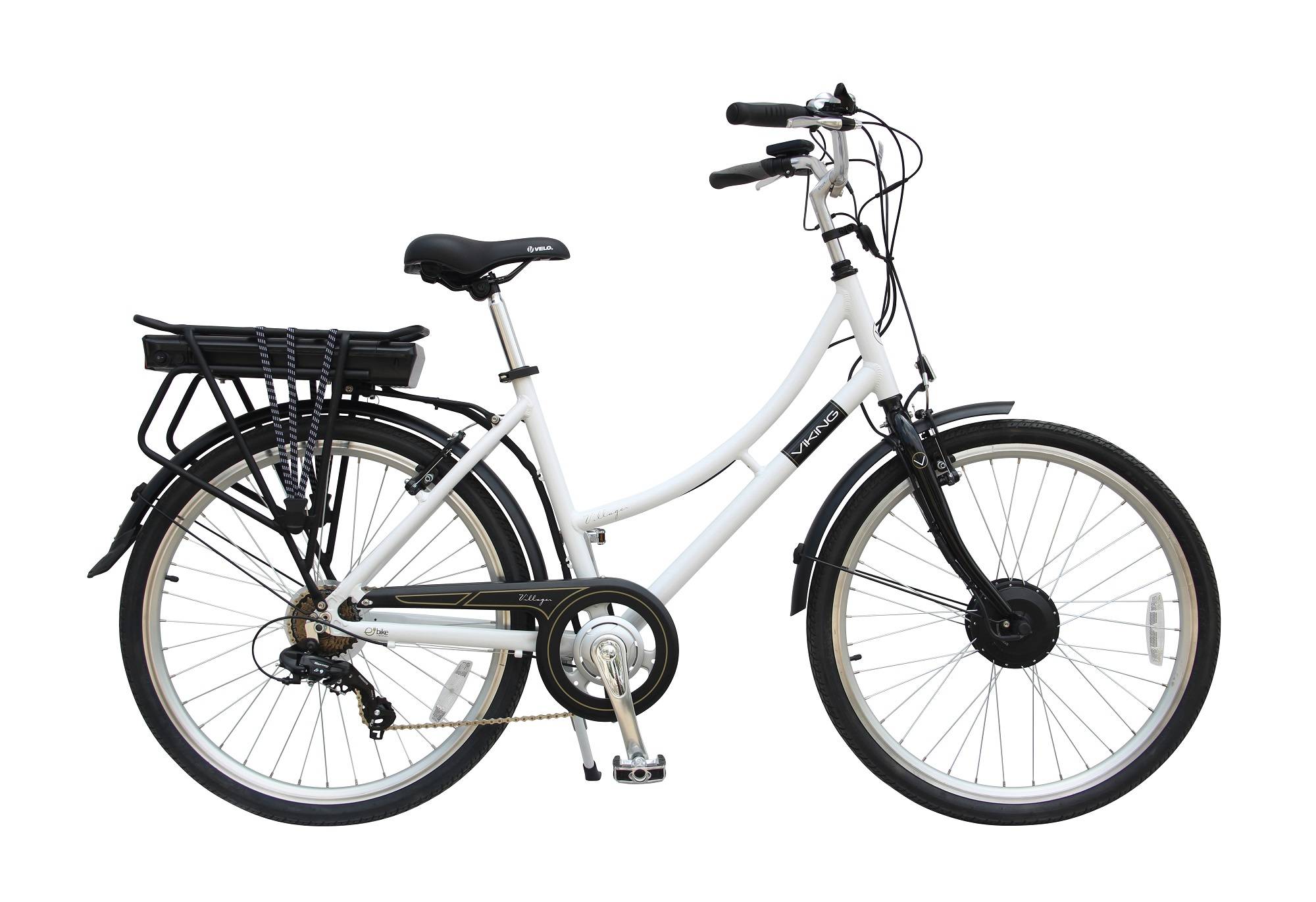 Viking Villager Alloy Step Through 26" Wheel 7 Speed Electric Bike