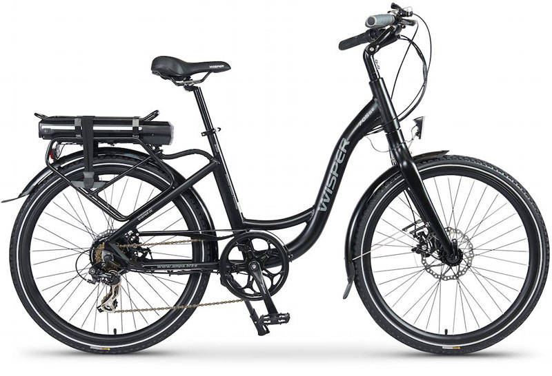 Ex Demo Wisper 705se 375Wh Stealth Electric Bike - Black