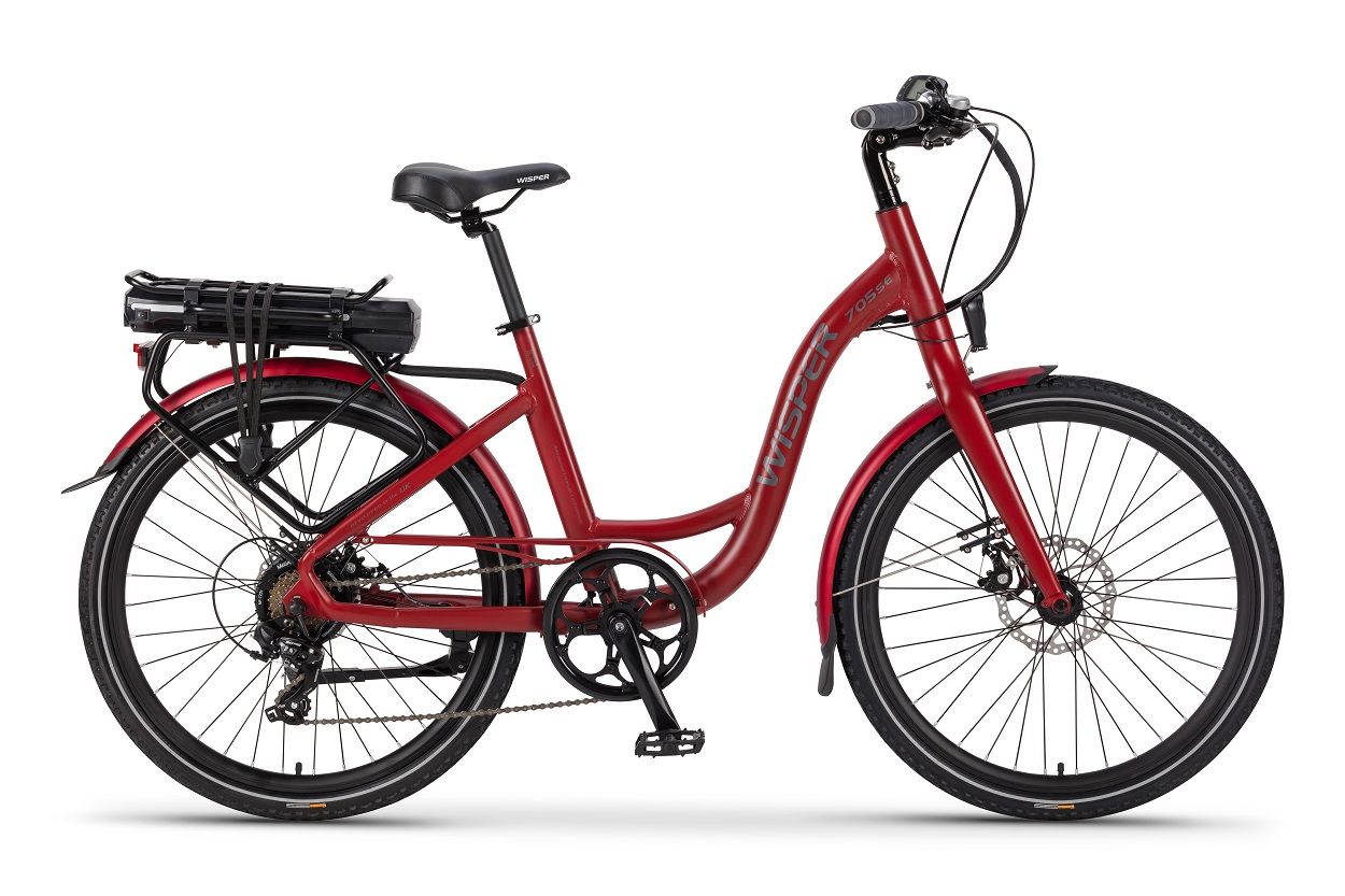 Ex Demo Wisper 705se 375Wh Stealth Electric Bike - Red