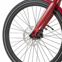 Ex Demo Wisper 705se 375Wh Stealth Electric Bike - Red - Image 4
