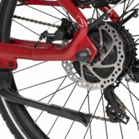 Ex Demo Wisper 705se 375Wh Stealth Electric Bike - Red - Image 6