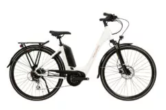 Raleigh Motus Tour Low Step Derailleur Alloy Electric Hybrid Bike, 46cm / 700c - White