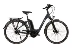 Raleigh Motus Tour Low Step Hub Alloy Electric Hybrid Bike, Grey - 7 Speed, 700c