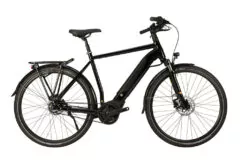 Raleigh Centros GT Cross Bar Hub Alloy Electric Hybrid Bike, Black - 8 Speed, 700c