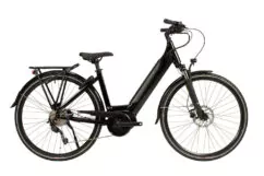 Raleigh Centros Tour Low Step Derailleur Alloy Electric Hybrid Bike, Black - 10 Speed, 700c