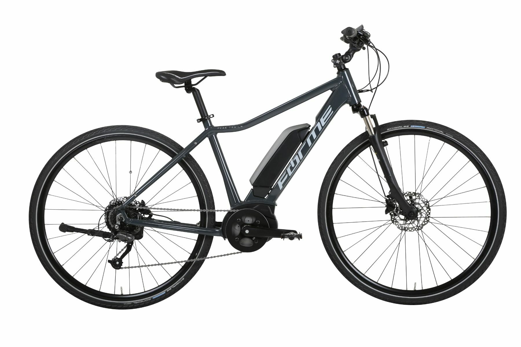 Forme Peak Trail 2 E Electric Trekking Hybrid Bike BOSCH Motor - 9 Speed, 700c