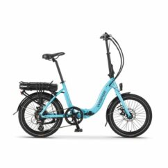 Wisper 806 TORQUE Folding Electric Bike - Electric Blue 2022/23