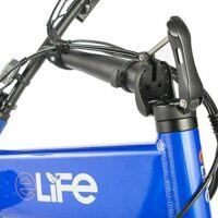 eLife Air Folding Commuter Electric Bike - Blue - Image 4