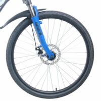 Falcon Spark Alloy Electric Mountain Bike 26" Wheel, 6 Speed, 10Ah - Metallic Grey - Image 6