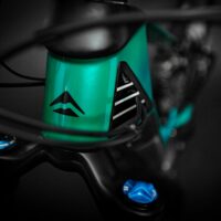Merida eOne-Sixty 10k FS Carbon Electric Mountain Bike - Gloss Candy Teal/Black 2020 - Image 2