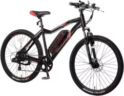 Ex Demo Basis Beacon Electric Mountain Bike 8.8Ah Battery, 27.5" Wheel - Black/Red