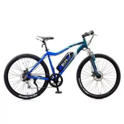 eLiFe Peak Electric Mountain Bike, 27.5" Wheel, 8.8Ah Battery, 250w - Blue