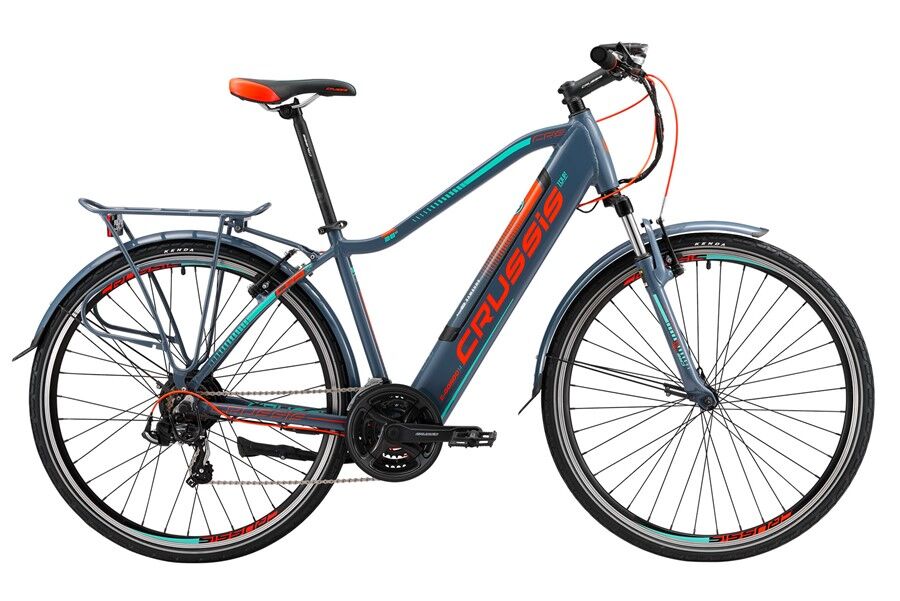 Crussis e-Gordo 1.4 Trekking Hybrid Electric Bike 13Ah - 28" Wheel, 21 Speed