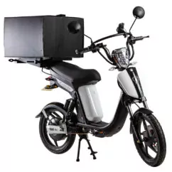 Eskuta SX-250D Electric Cargo Moped Scooter - Gloss White