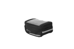 ETC Frame Top Tube / Crossbar Bag & PVC Phone Holder - Black/Grey