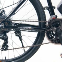 Pro Rider Drift Mens Hardtail Electric Mountain Bike 10Ah, 27.5" Wheel, 21 Speed - Black / Orange - Image 2