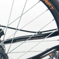 Pro Rider Drift Mens Hardtail Electric Mountain Bike 10Ah, 27.5" Wheel, 21 Speed - Black / Orange - Image 3