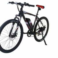 Ex Demo E-Plus Pulse Unisex Electric Mountain Bike, 27.5" Wheel - Black/Red - Image 3