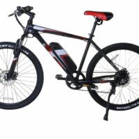 Ex Demo E-Plus Pulse Unisex Electric Mountain Bike, 27.5" Wheel - Black/Red - Image 4