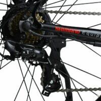Ex Demo E-Plus Pulse Unisex Electric Mountain Bike, 27.5" Wheel - Black/Red - Image 10