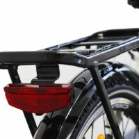 Crussis E-City 1.11 Step Through City Hybrid Electric Bike, 13Ah, 26" Wheel - White/Green - Image 2