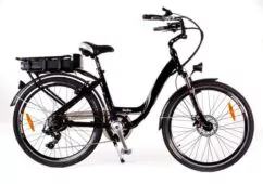 RooDog Chic Step Through Electric Bike - Gloss Black