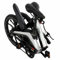 Falcon Flo Folding Electric Bike, 20" Wheel, 7.8Ah Integrated Battery - Black/Silver - Image 5