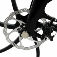 Falcon Flo Folding Electric Bike, 20" Wheel, 7.8Ah Integrated Battery - Black/Silver - Image 4