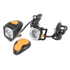 ETC Mizar 2000 Lumen LED Bike Light Combo Set