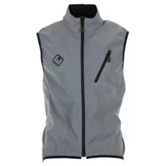 ETC Unisex Arid Weatherproof Reflective Cycling Gilet - Silver