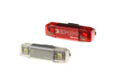 Moon Gemini Front and Rear Bike Light Set
