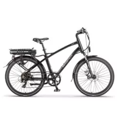 Wisper 905 TORQUE Crossbar Hybrid Electric Bike Full Throttle - Stealth Black