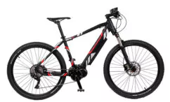 Batribike Delta PLUS Crank Drive Electric Mountain Bike, 27.5" Wheel - Black
