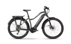 Haibike SDURO Trekking 4.0 Lowstandover Trekking Electric Bike 2021, Yamaha PW-ST, 500Wh - Grey