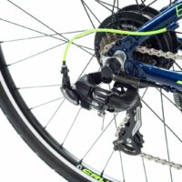 Crussis e-Cross 1.6-S Mens Hybrid Electric Bike 2021, 17.5Ah, 28" Wheel, 21 Speed - Dark Blue/Green - Image 3
