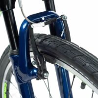Crussis e-Cross 1.6-S Mens Hybrid Electric Bike 2021, 17.5Ah, 28" Wheel, 21 Speed - Dark Blue/Green - Image 7