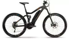 Haibike SDURO Fullseven LT 6.0 FS Electric MTB, Yamaha PW-X2, 27.5" Wheel - Black/Bronze