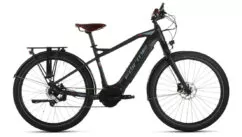 Forme Repton Pro E City & Trail Electric Bicycle, 27.5" Wheel, BOSCH 500Wh - Black/Brown