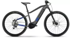 Haibike HardNine 7 Hardtail Electric Mountain Bike 2021 - Anthracite/Blue