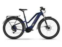 Haibike Trekking 7 MID Hybrid Electric Bike - Navy