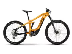 Haibike AllMtn 4 Full Sus Electric Mountain Bike 2021 - Lava
