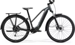 Merida eBig Tour 400 EQ Easy Entry Touring Electric Bike 2021, Grey/Black